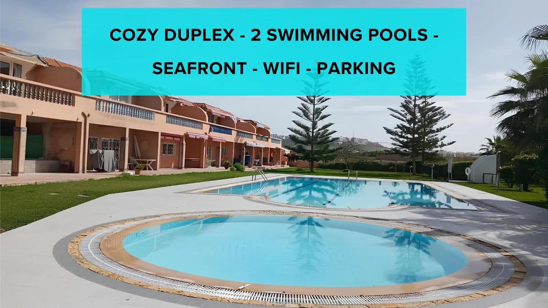 Seaside Comfort 2 Levels Duplex - Residence Banana Beach - Taghazout - Agadir
